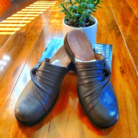 ARRAY Gray Jazz Mules - Size 9.5M (EUC) - Picture 9 of 9